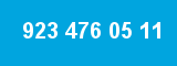 923 476 05 11 923 476 05 11
